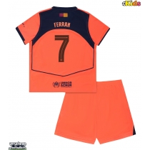 Barcelona Ferran Torres #7 Replica Third Minikit 2025-26 Short Sleeve (+ pants)